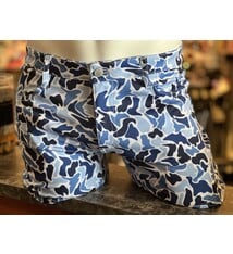 Bear Wear Dad Short 69, Wavy Tone Blue Camo