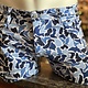Bear Wear Dad Short 69, Wavy Tone Blue Camo