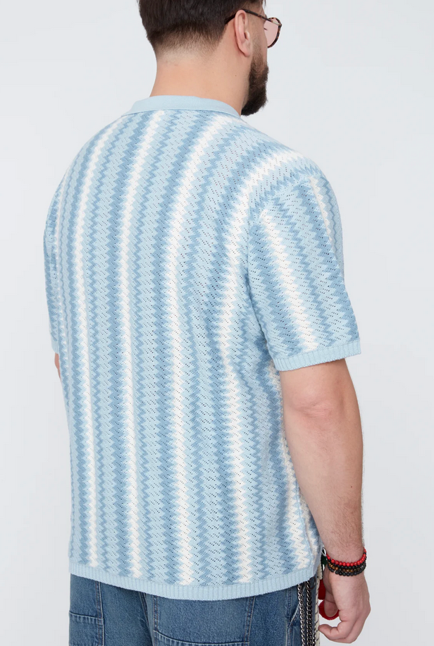 103604 - Pastel Blue, knit top