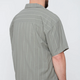 Stripe Boxy Fit, Thyme Collar Shirt