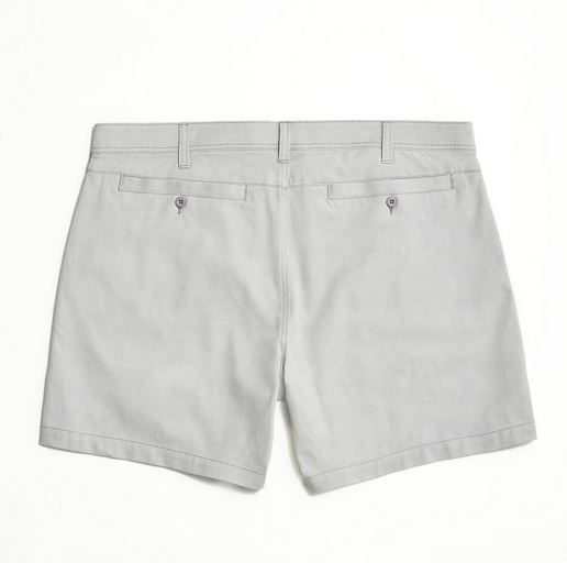 Men’s Textured Coaches Short, Chrome