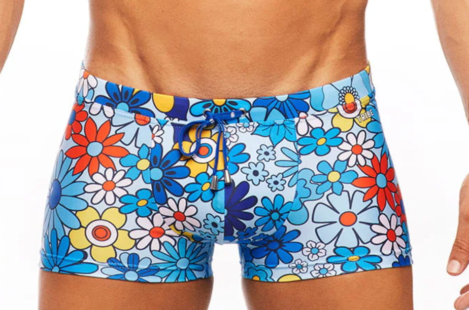 Botanical, Trunk, Blue/Orange