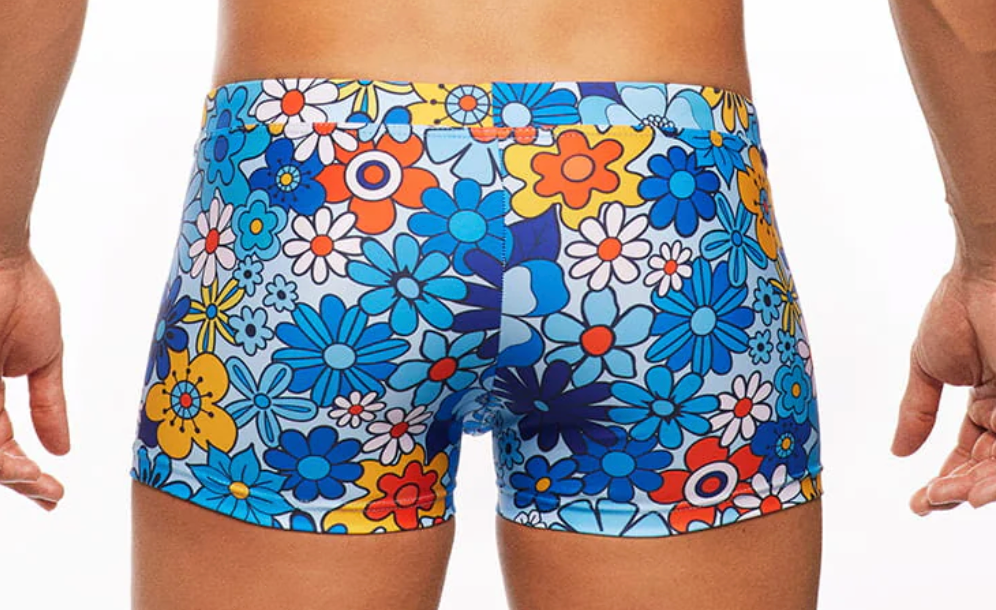 Botanical, Trunk, Blue/Orange