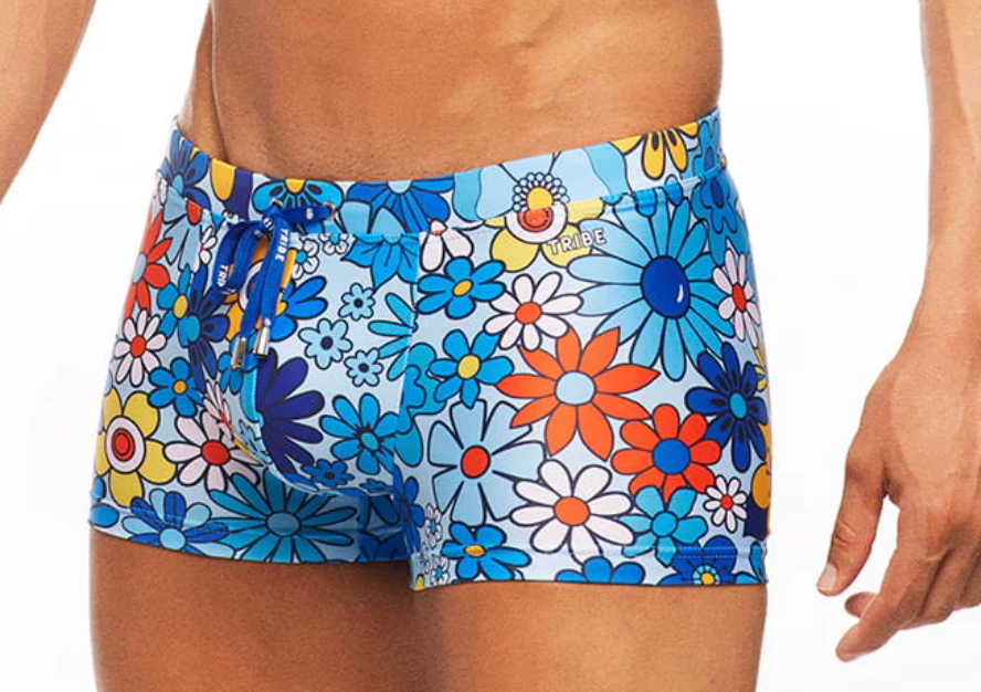 Botanical, Trunk, Blue/Orange