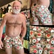 818-Linen Pack'em Short, Plated