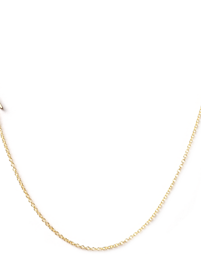 Chain Extender Necklace | Color: 14K Yellow Gold | Size: 4 by Maya Brenner