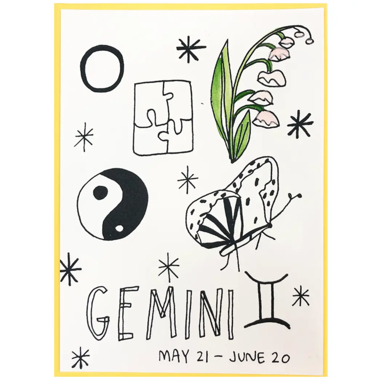 Cosmic Peace Studio Zodiac Sign Cards