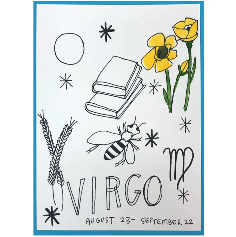 Cosmic Peace Studio Zodiac Sign Cards