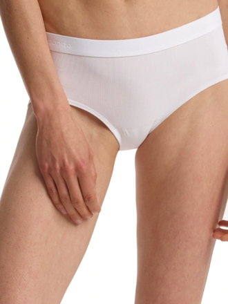 Commando Pima Micro Rib Logo Bikini