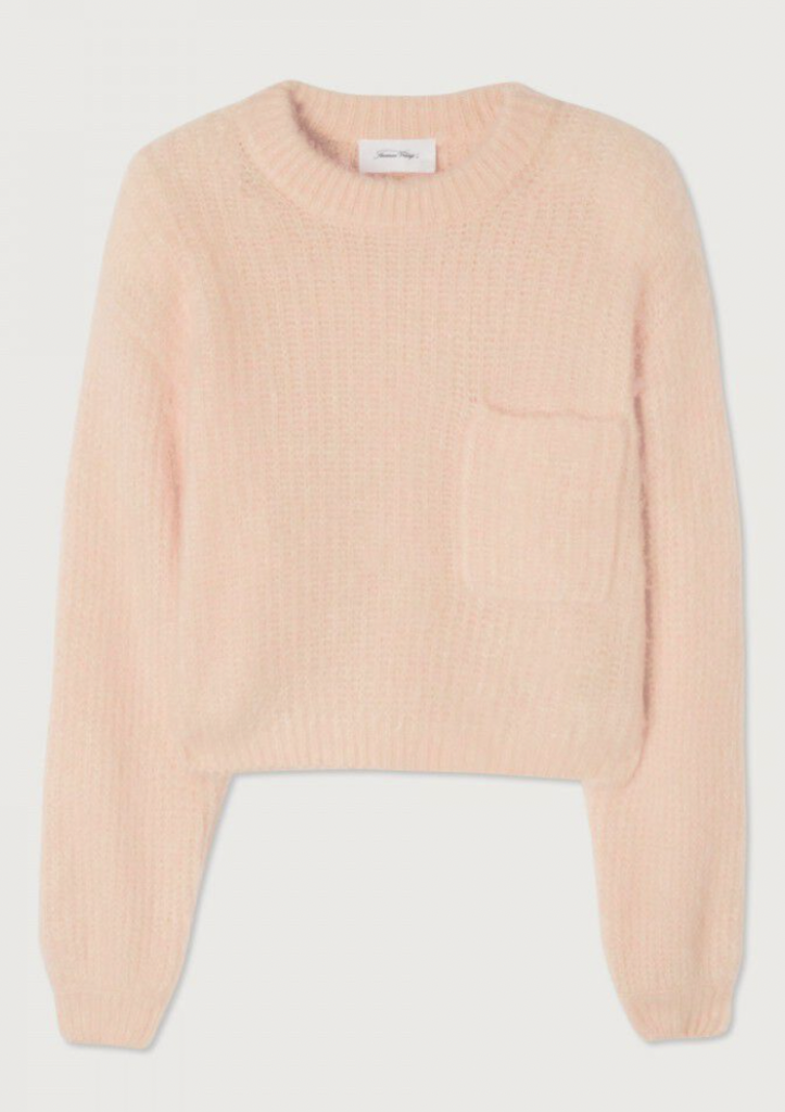 Yanbay pocket crewneck sweater - Rowe Boutique
