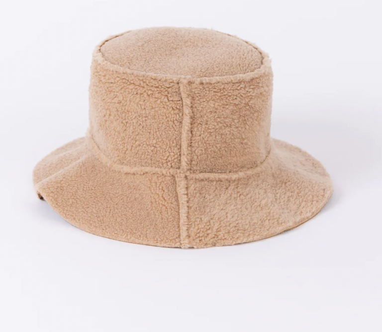 Hat Attack Faux Shearling Reversible Bucket Hat