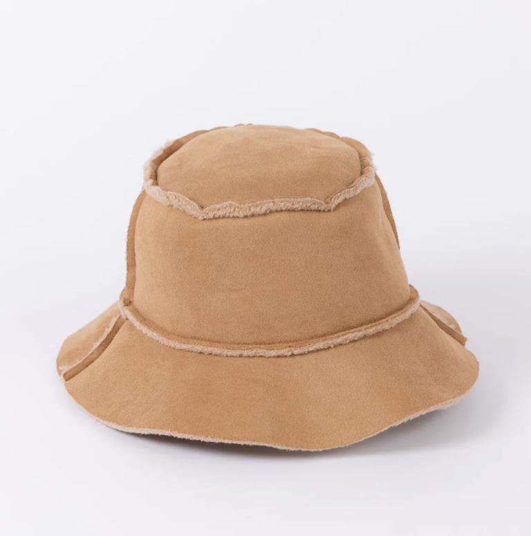 Hat Attack Faux Shearling Reversible Bucket Hat