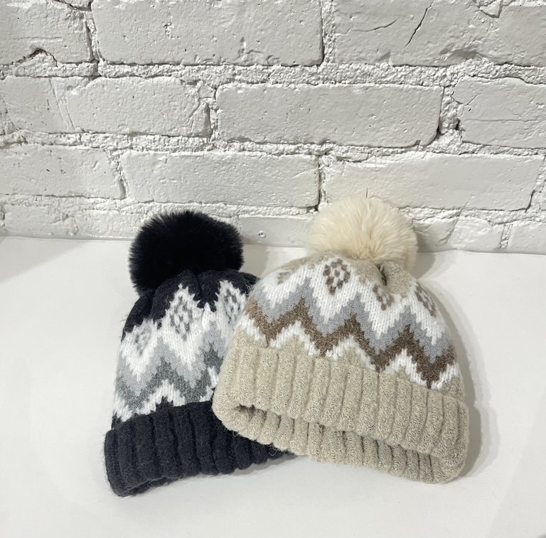 Hat Attack Fair Isle Beanie