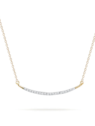 Adina Reyter Large Pave Curve Necklace