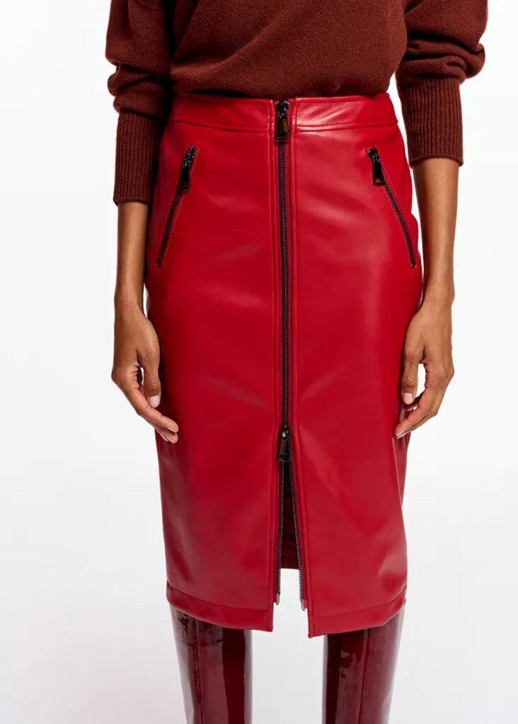 Encourage Faux Leather Skirt - Rowe Boutique