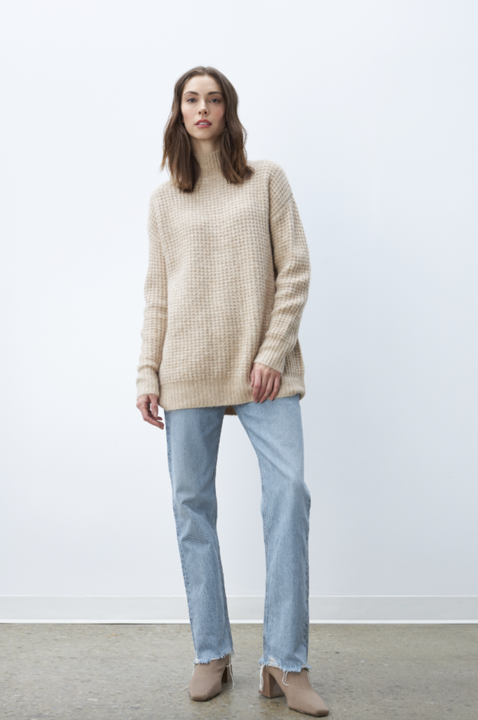 Line Thalia Mock-neck Sweater