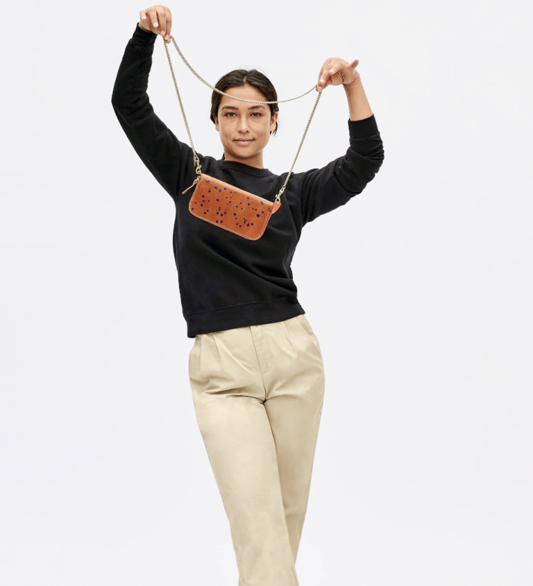 Clare V. Thin Chain Crossbody