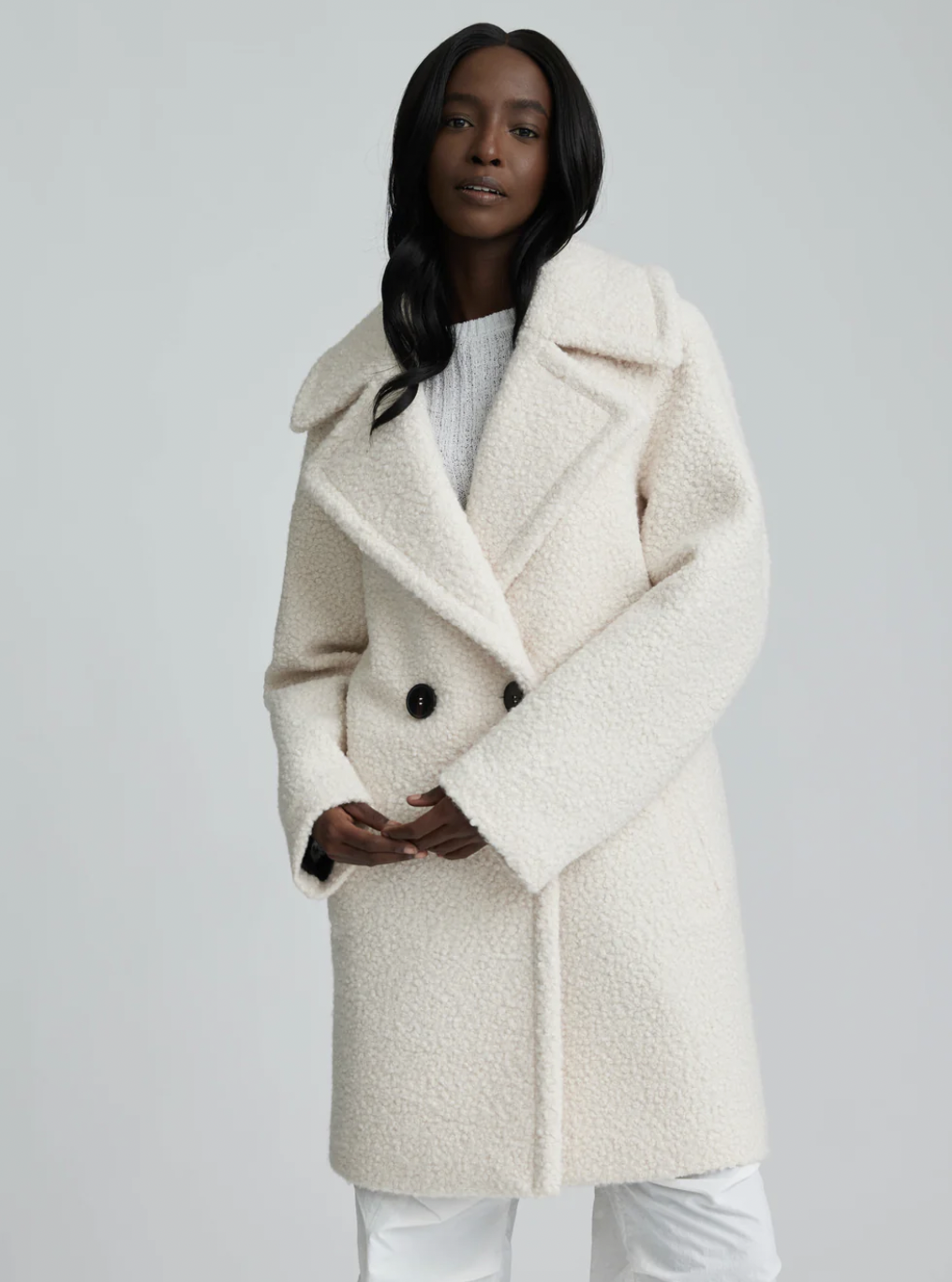 Daisy Boucle Coat Rowe Boutique