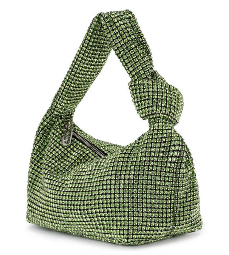 Olga Berg Polly Crystal Shoulder Bag