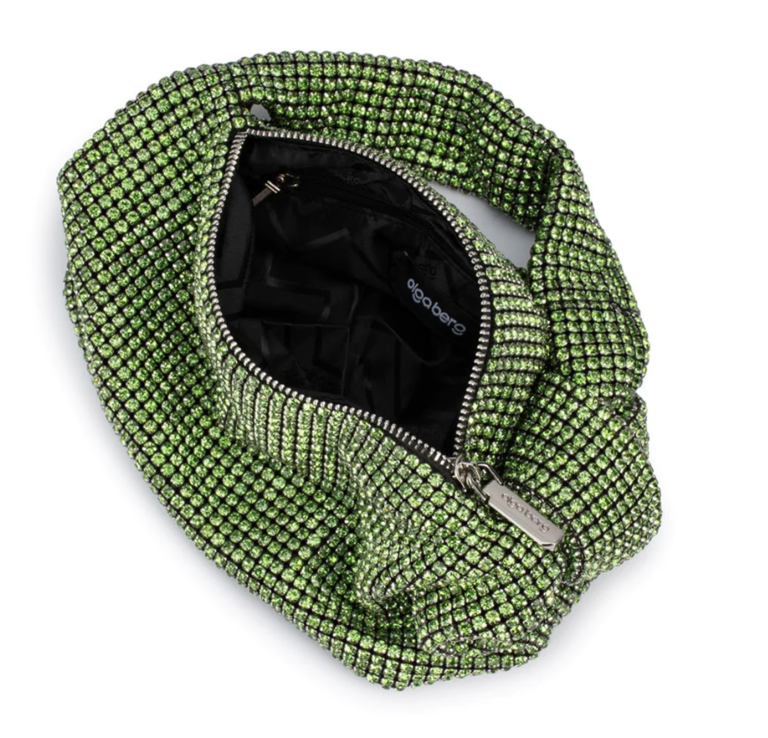 Olga Berg Polly Crystal Shoulder Bag