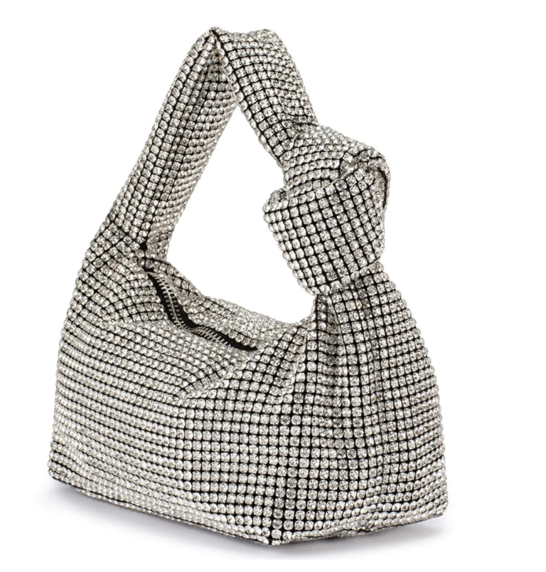 Olga Berg Polly Crystal Shoulder Bag
