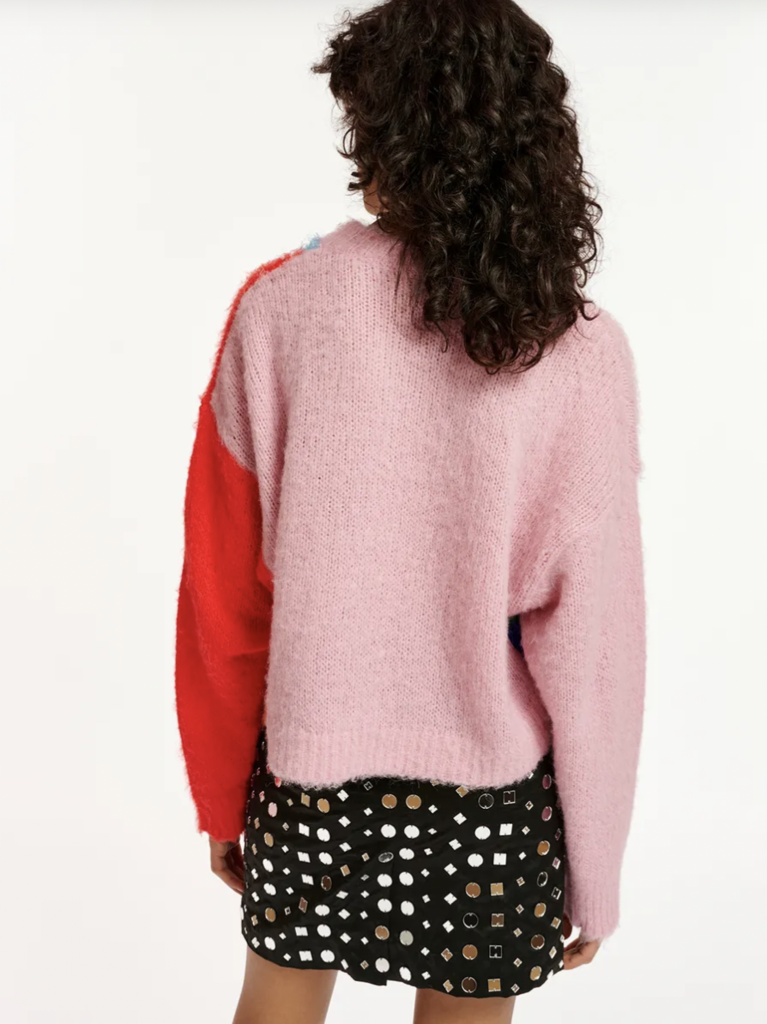 Essentiel Antwerp Geometric Sweater