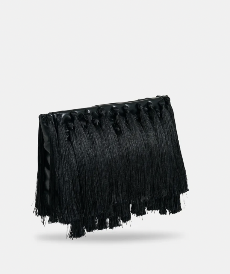 Essentiel Antwerp Leather Tassle Pouch