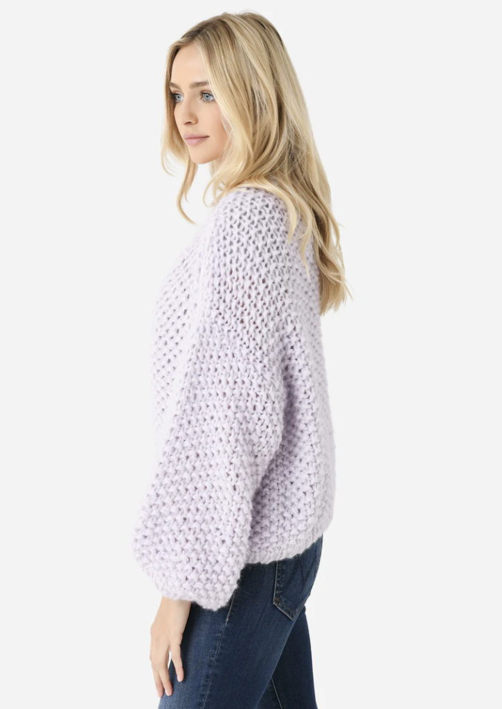 Maiami Alpaca Pearl Bomber Cardigan