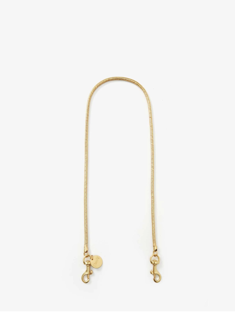 Clare V. Snake Chain Shoulder Strap