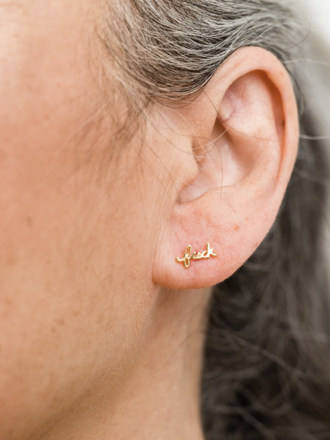 Larissa Loden Fuck Stud Earrings