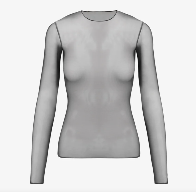 Commando Chic Mesh LS Tee