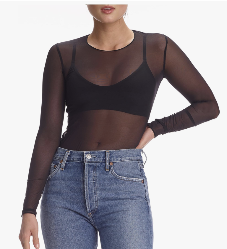 Commando Chic Mesh LS Tee