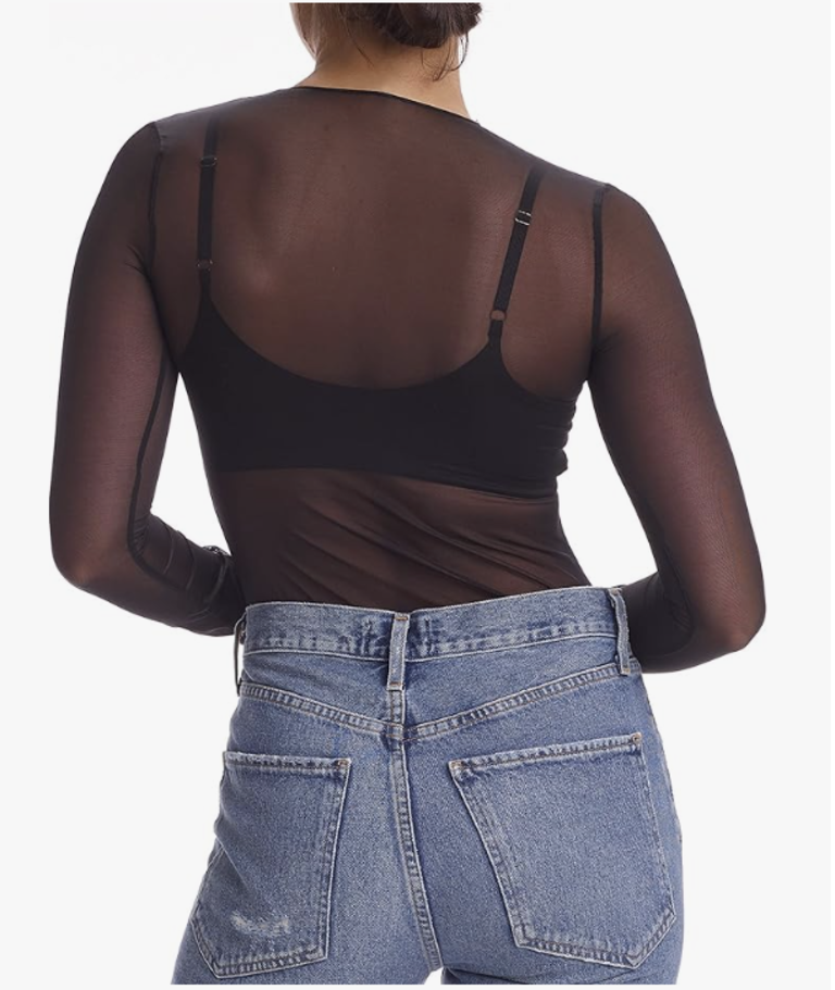 Commando Chic Mesh LS Tee
