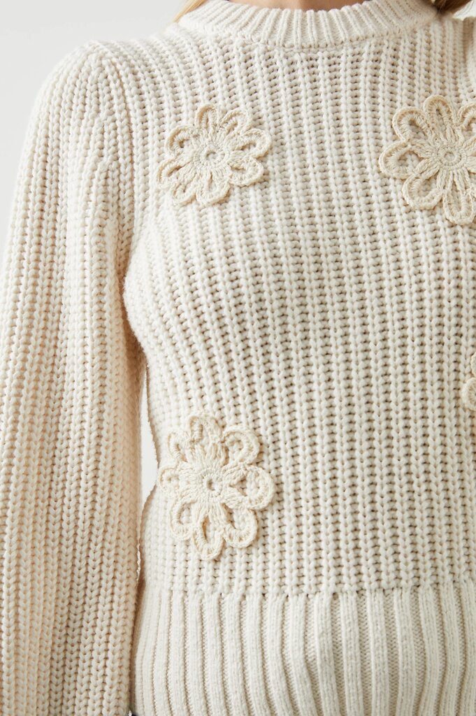 Rails Romy Crochet Daisy Sweater