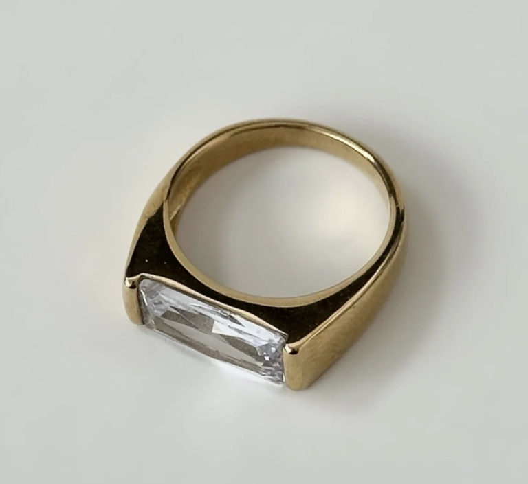 Gem Baguette Ring