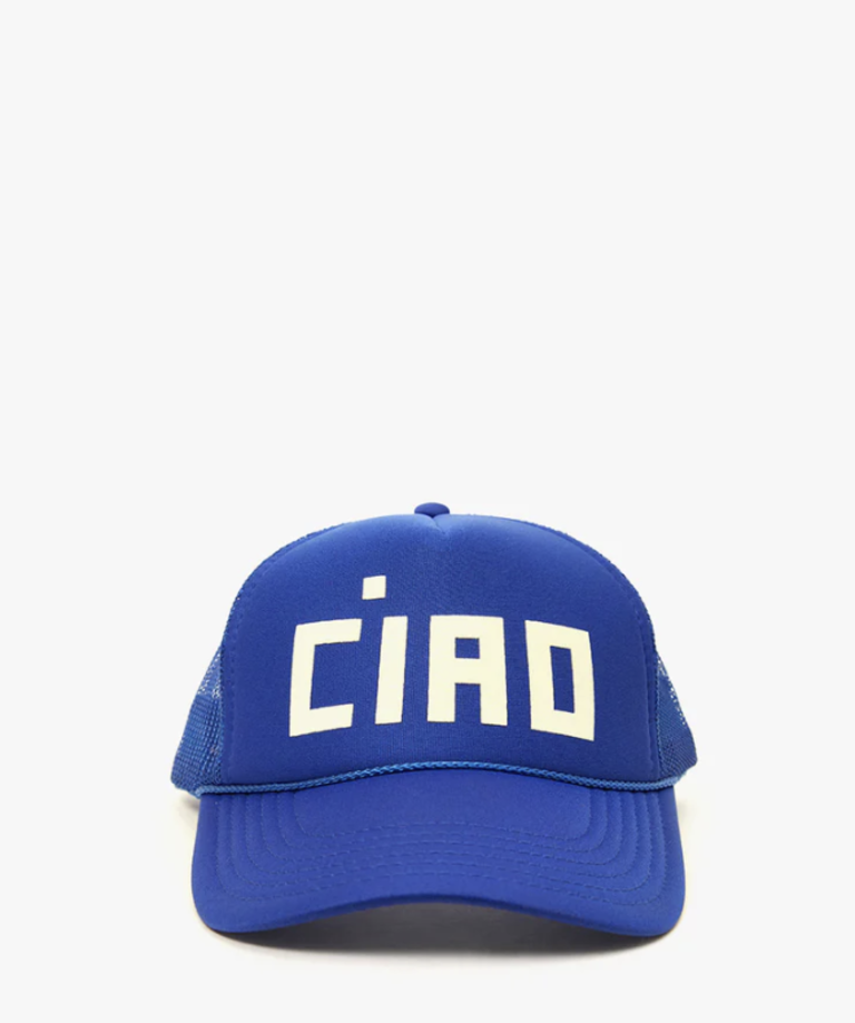Clare V. Trucker Hat - Block Ciao