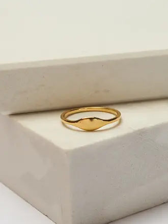 TNT Goods Oval Signet Ring