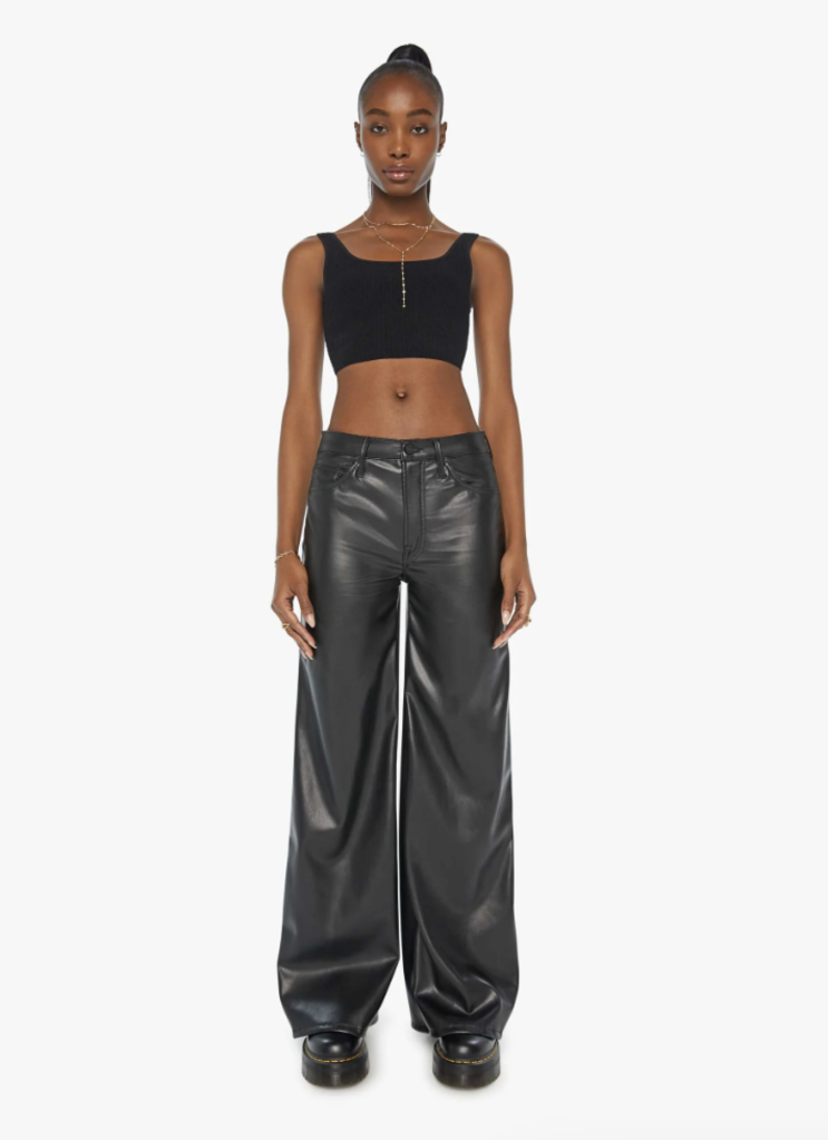Mother Denim The Undercover in Black