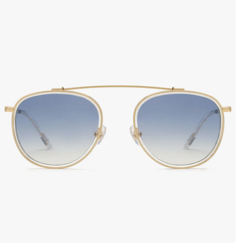 Krewe Chartres 24K + Crystal Polarized Vanity Lens Glasses