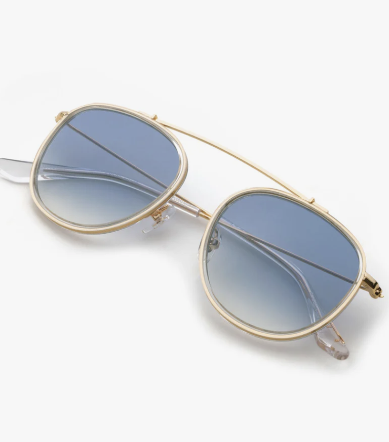 Krewe Chartres 24K + Crystal Polarized Vanity Lens Glasses