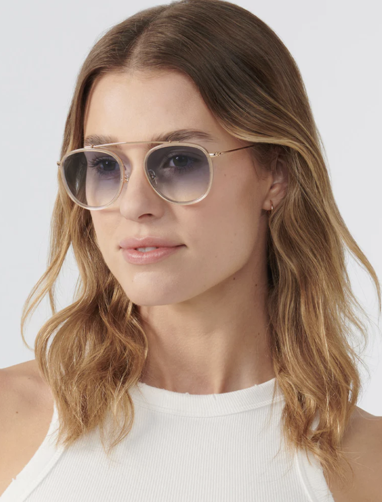 Krewe Chartres 24K + Crystal Polarized Vanity Lens Glasses