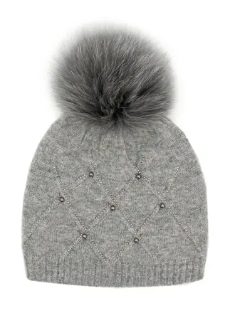 Mitchie's Matchings Diamond Weave Knit Hat