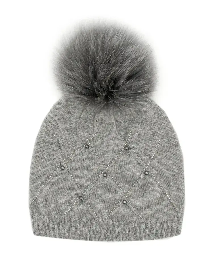 Mitchie's Matchings Diamond Weave Knit Hat