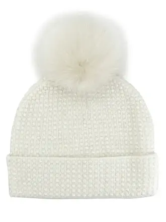 Mitchie's Matchings Crystal Beanie w/ Pom