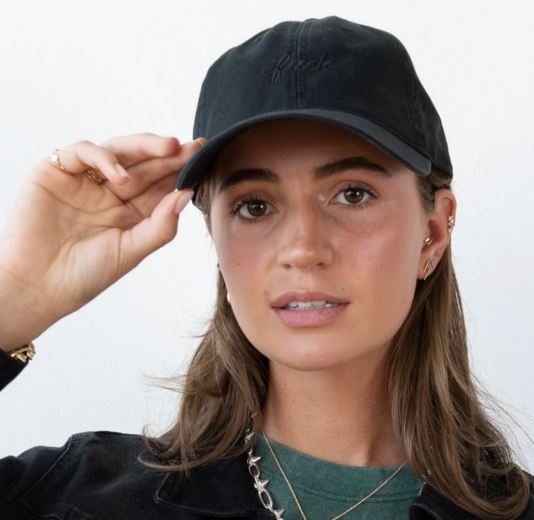 Larissa Loden Fuck Script Baseball Hat