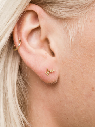 Larissa Loden Fries Word Studs