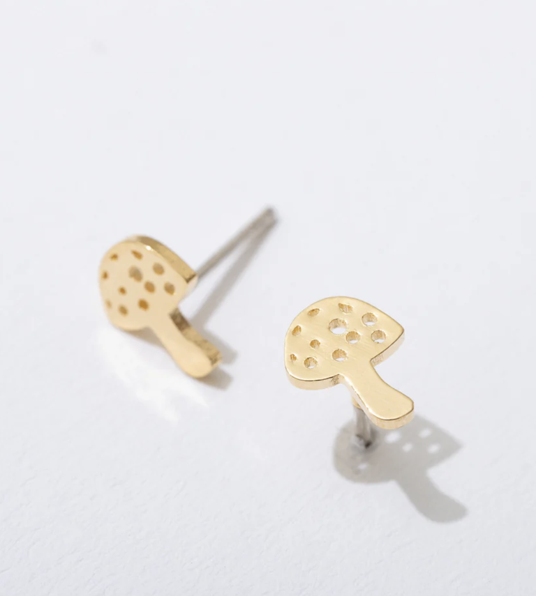 Larissa Loden Little Mushroom Studs