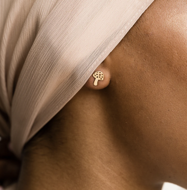 Larissa Loden Little Mushroom Studs