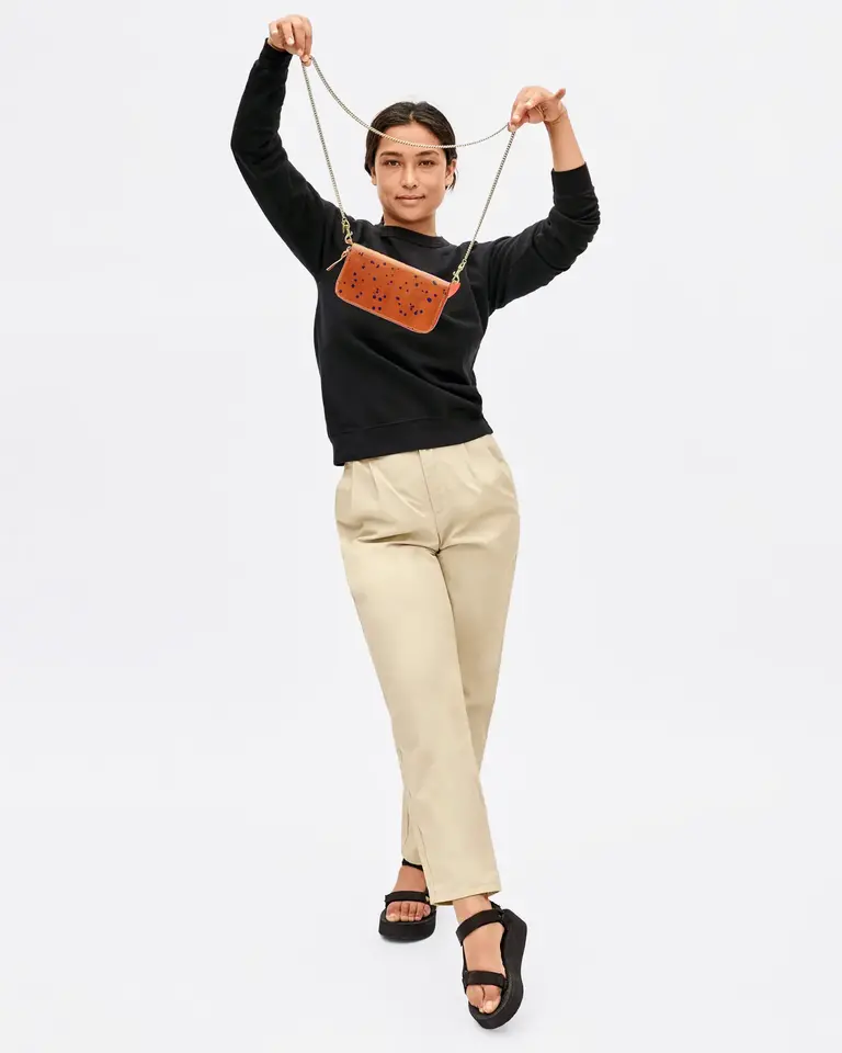 Clare V. Thin Chain Crossbody