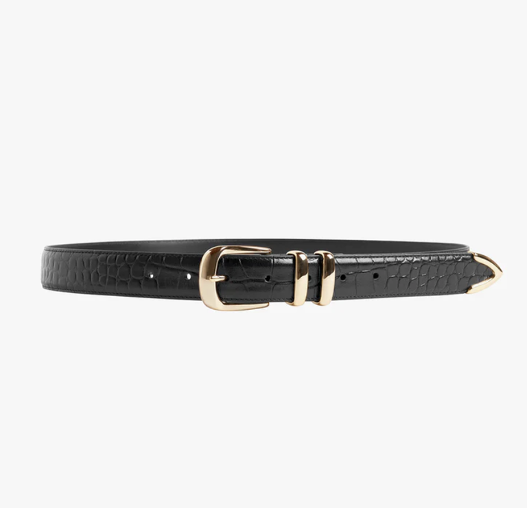 Favorite Daughter The Jordan Croc Embossed Belt